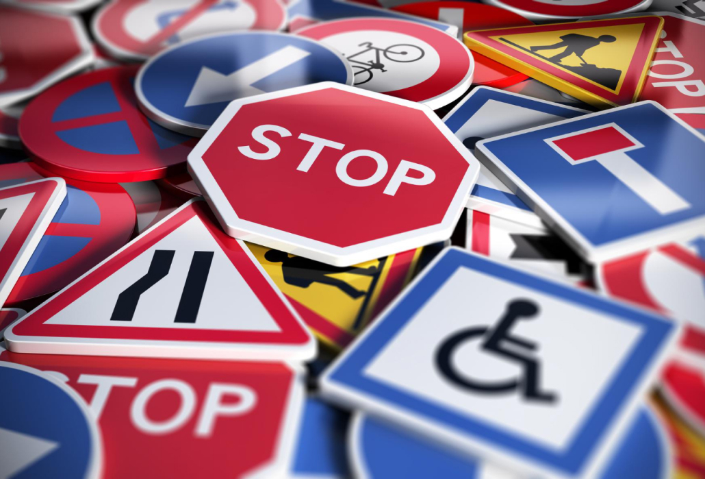 REGULATORY TRAFFIC SIGNS